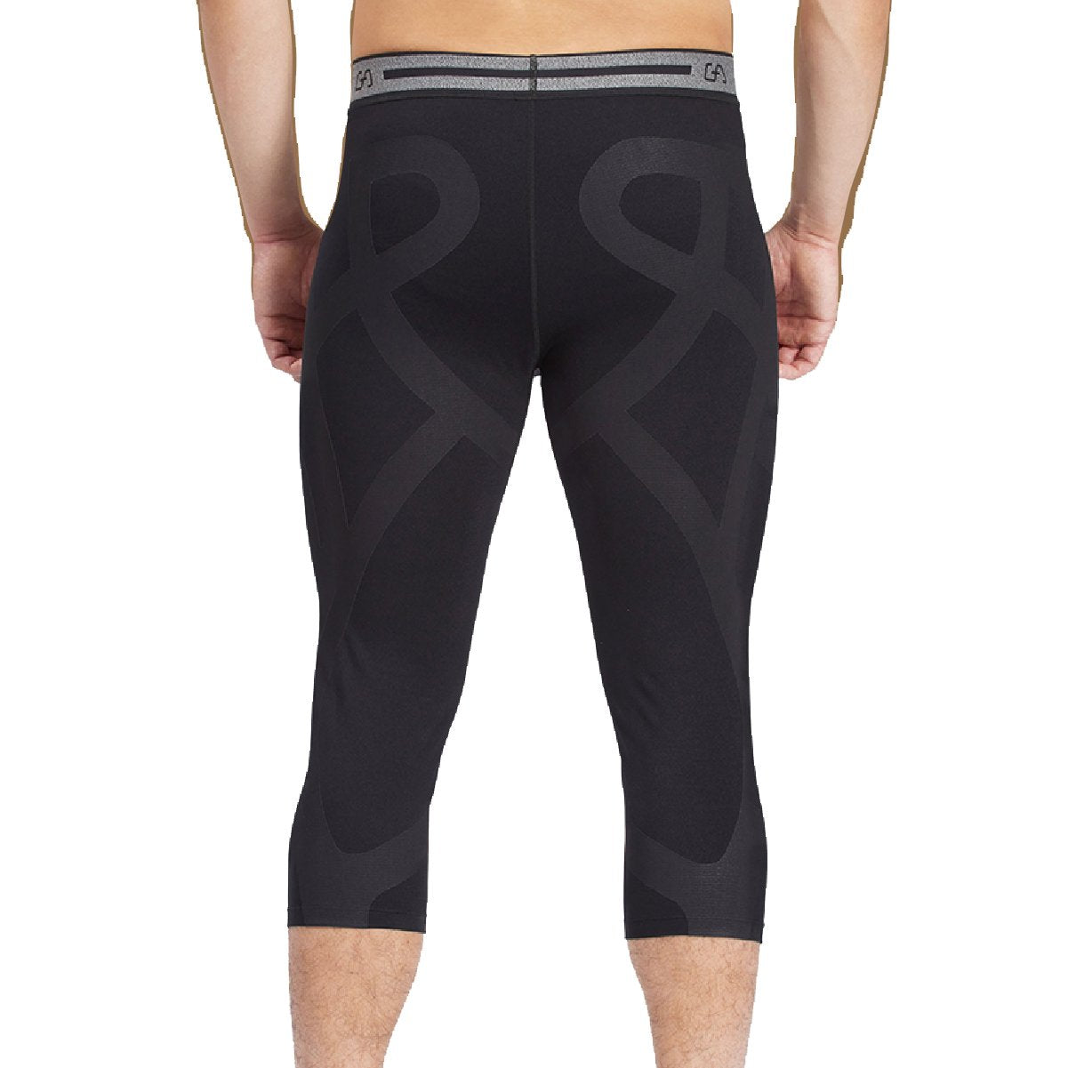 Image of Compression Warrior Cropped Leggings for Men