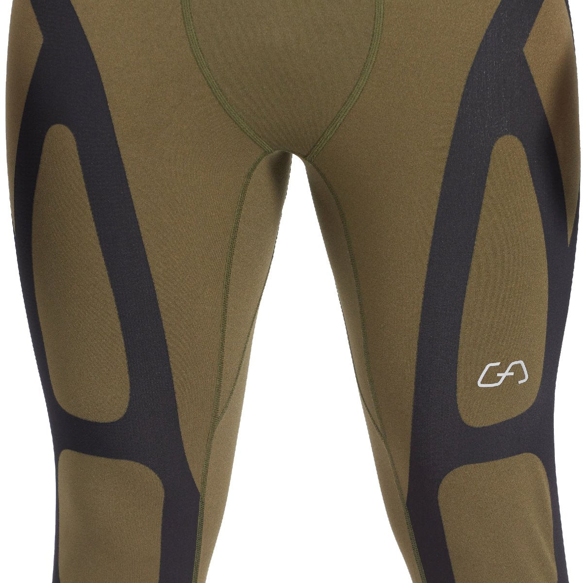 Image of Compression Warrior Cropped Leggings for Men