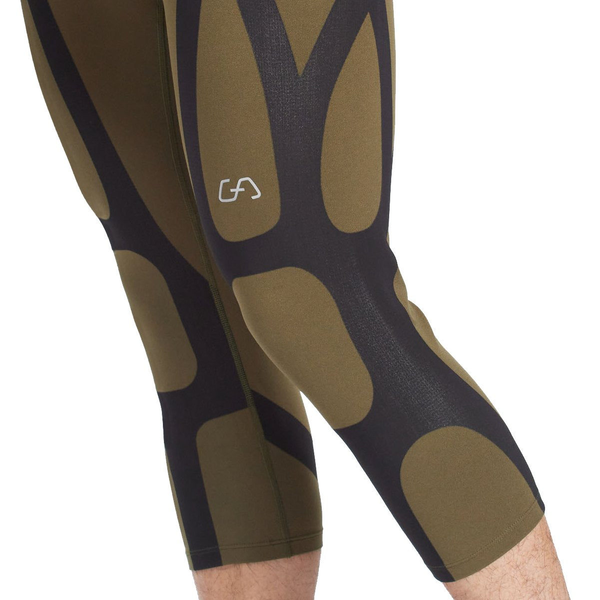 Image of Compression Warrior Cropped Leggings for Men