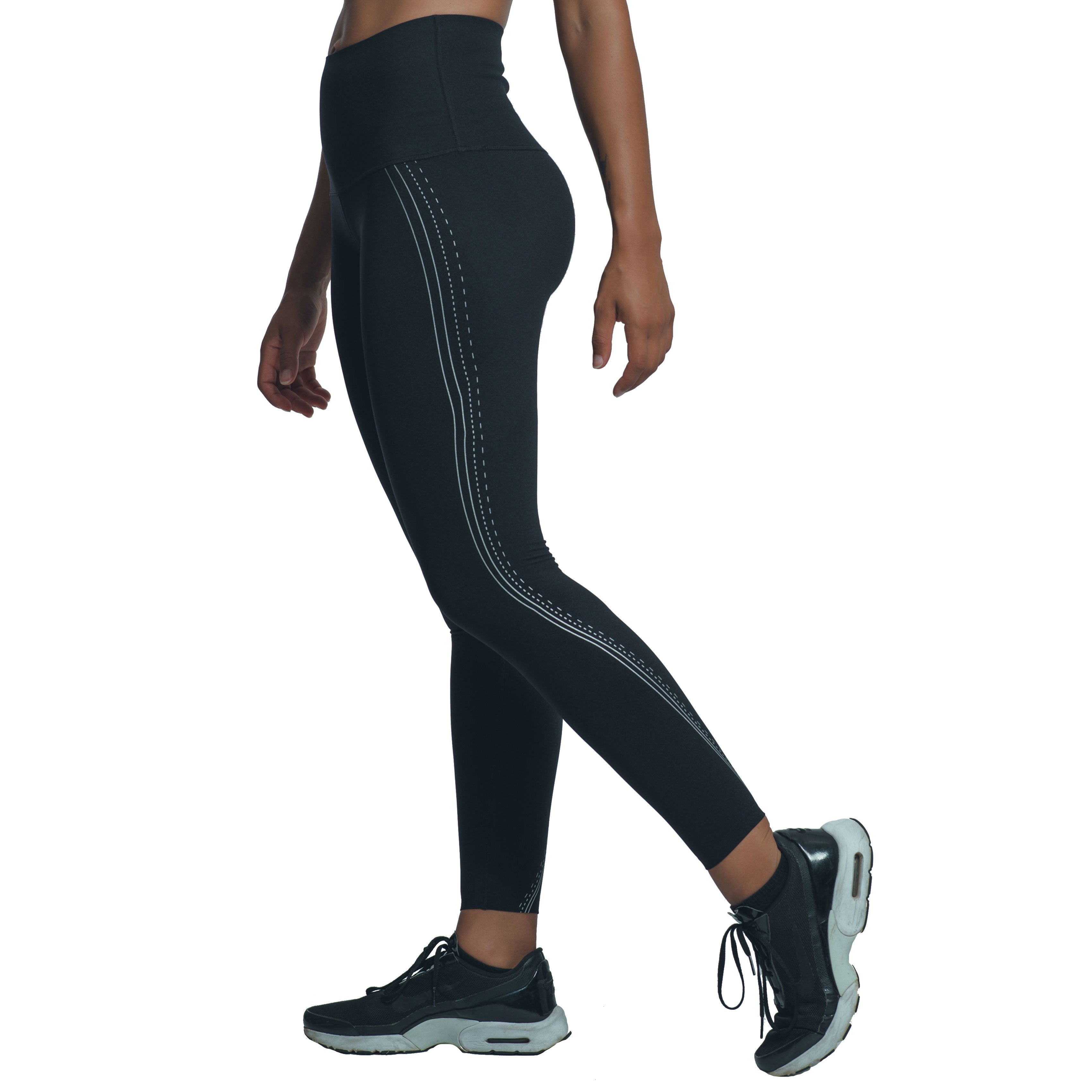 Image of High-Waist Supportive Compression Leggings for Women