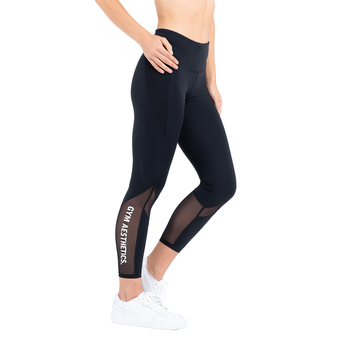 Image of Training Mighty Tech Mesh Leggings for Women