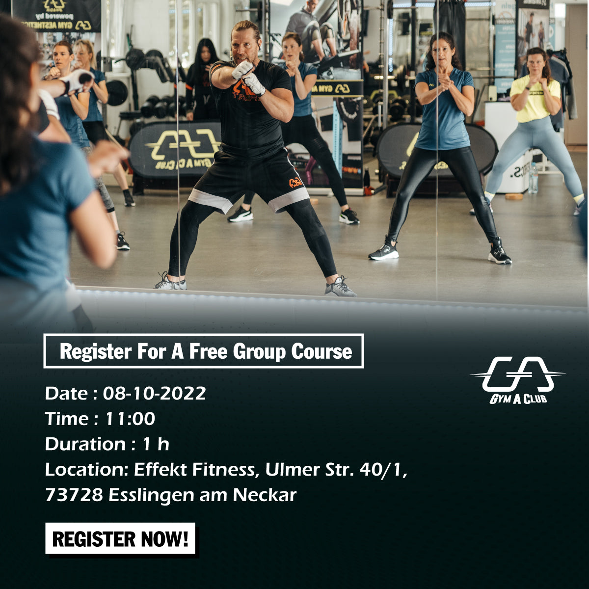 Image of Gym A Club course on October 08, 2022