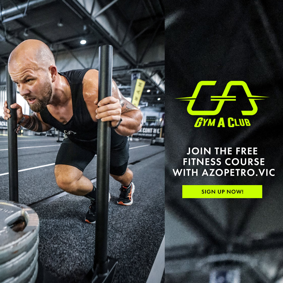 Image of Gym A Club course on July 21, 2023