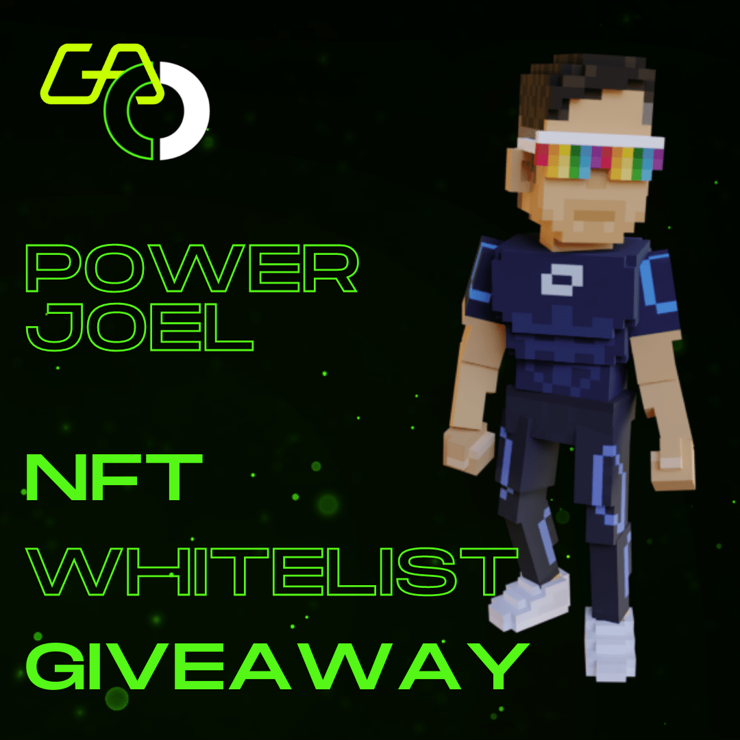 Image of ENTER Powerjoel13 GymAestheticsHQ EXCLUSIVE NFT WHITELIST GIVEAWAY