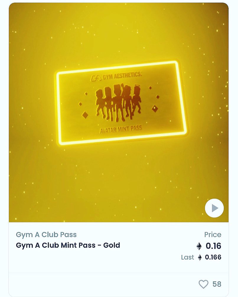 Image of GOLD MINT PASS IN DEMAND