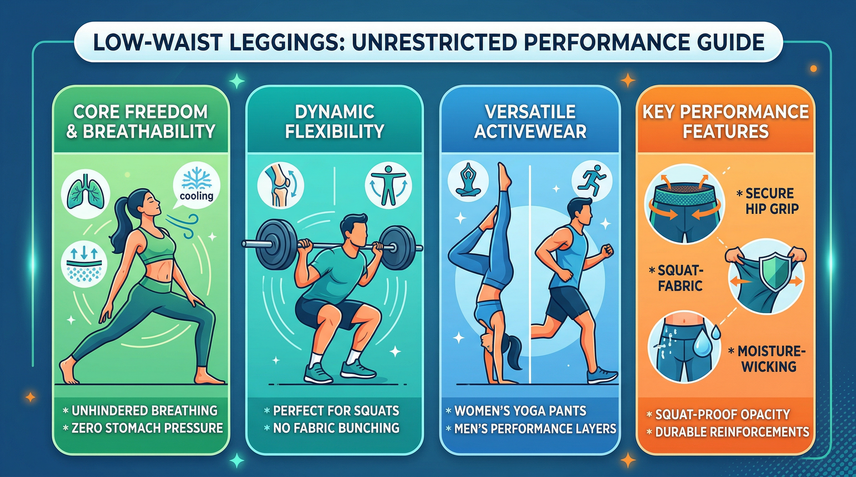 Image of Why Your Next Workout Needs Sport Leggings Low Waist: The Ultimate Guide to Unrestricted Movement