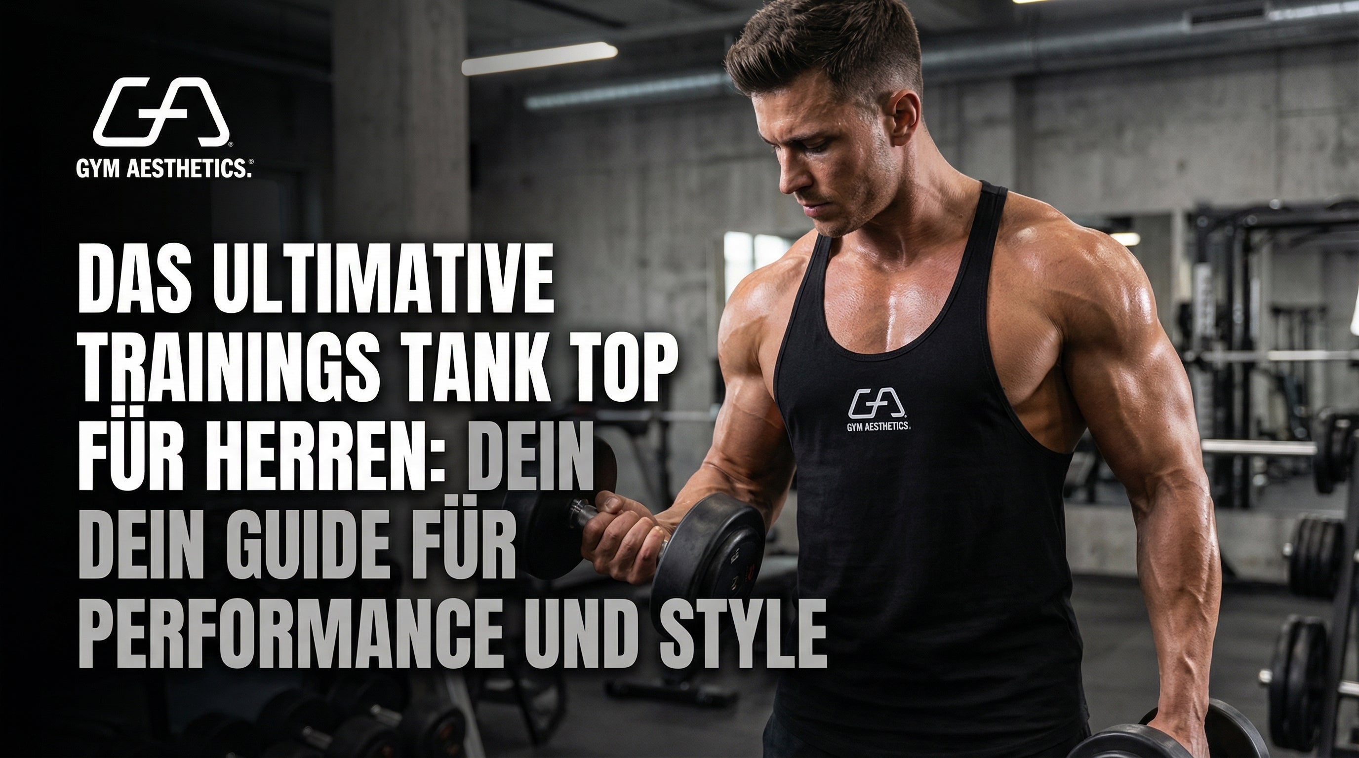 Image of Das ultimative Trainings Tank Top für Herren: Dein Guide für Performance und Style
