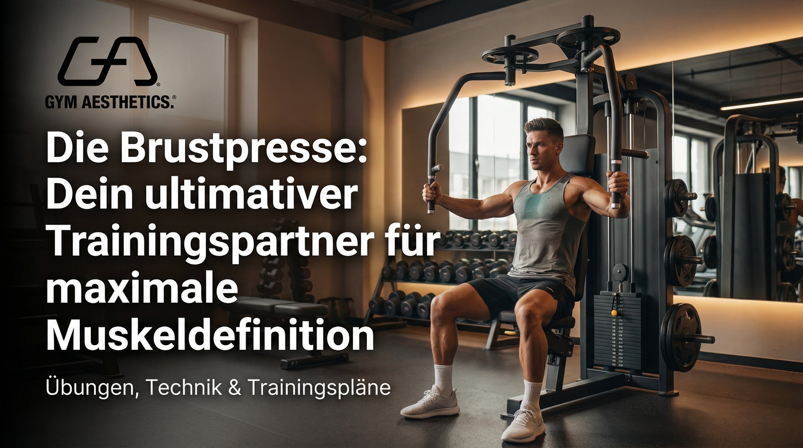 Image of Die Brustpresse: Dein ultimativer Trainingspartner für maximale Muskeldefinition