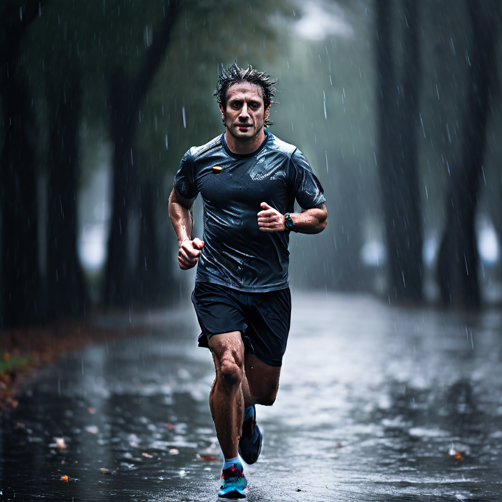Image of How Can I Go Running in the Rain and Enjoy It?