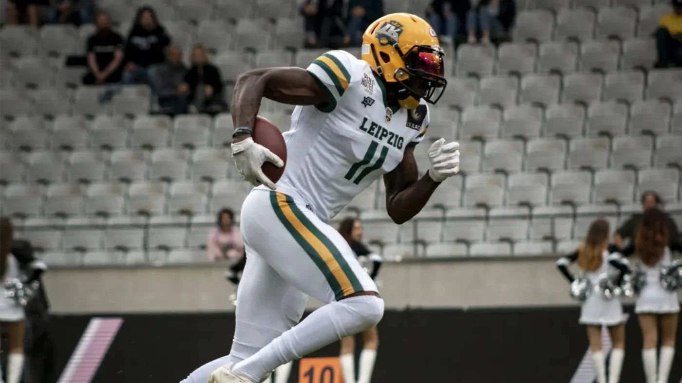 Image of Former NFL WR Dablé-Wolf joins the Paris Musketeers - Alex Malchow