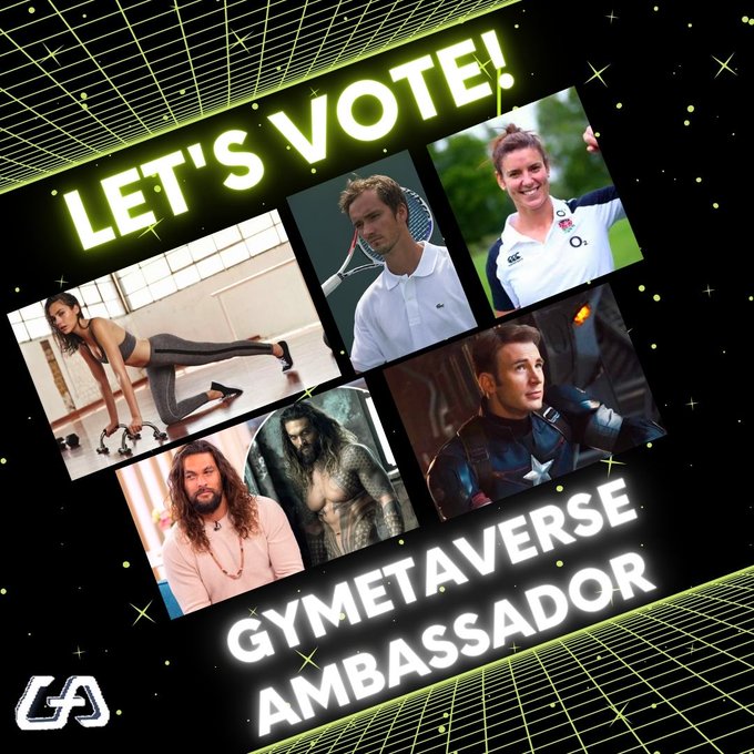 Let's Vote! Gymetaverse Ambassador