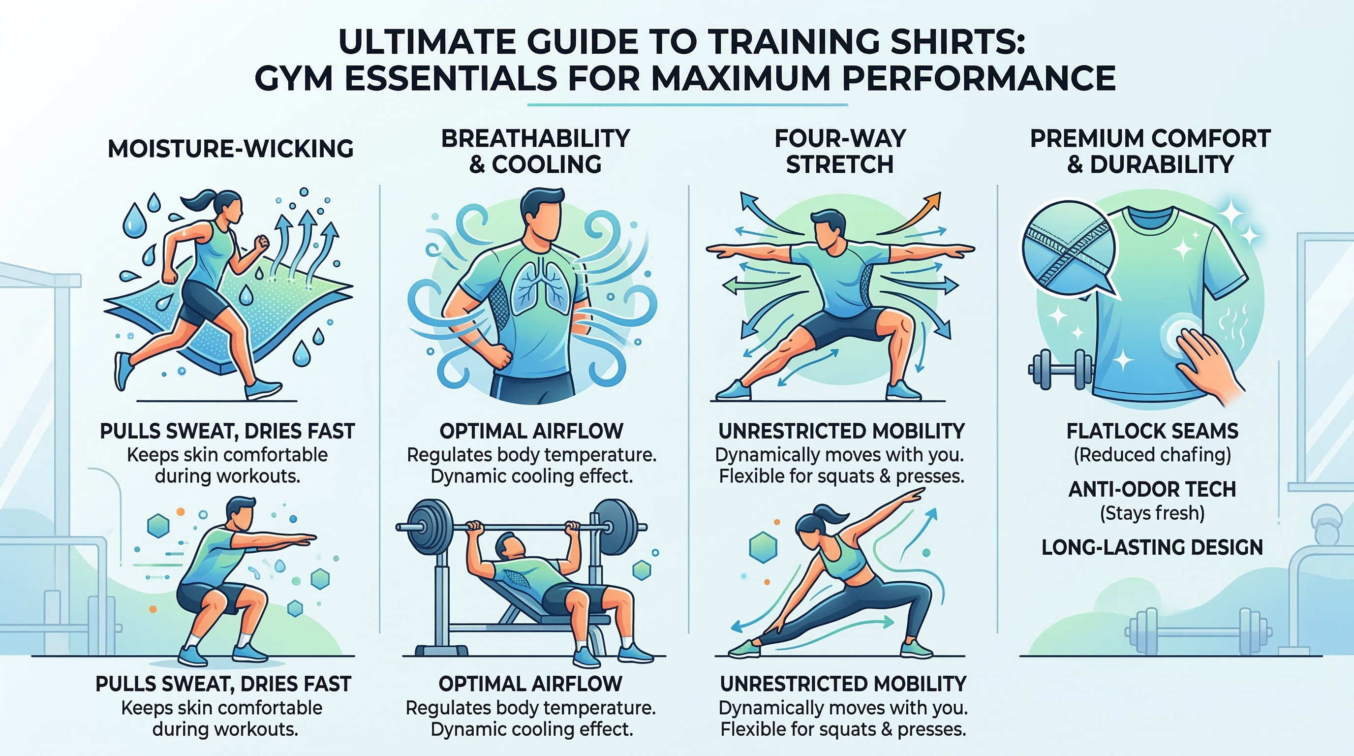 Image of The Ultimate Guide to Training Shirts: Gym Essentials for Maximum Performance