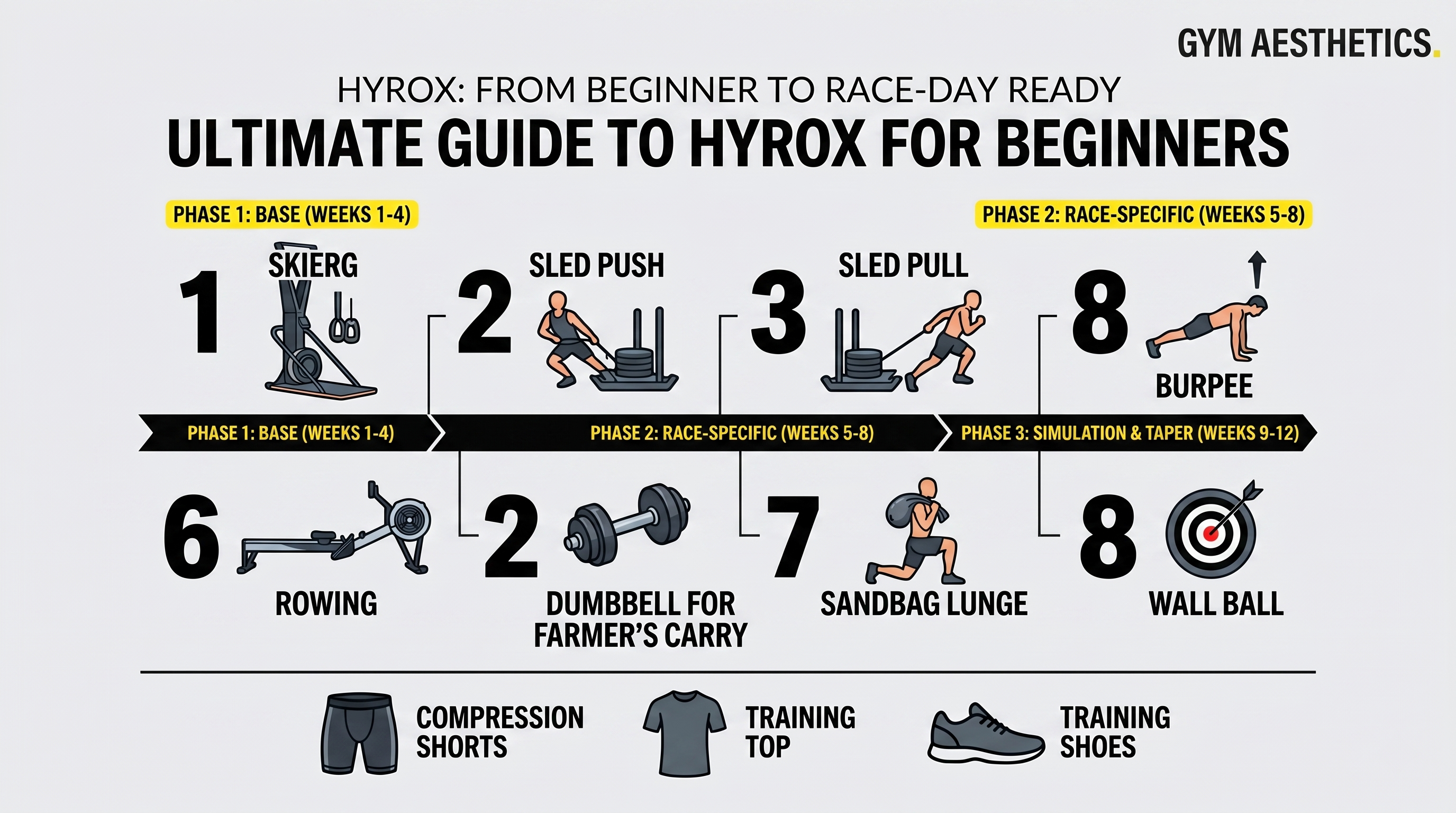 Image of Hyrox Training for Beginners: Everything You Need to Know Before Your First Race