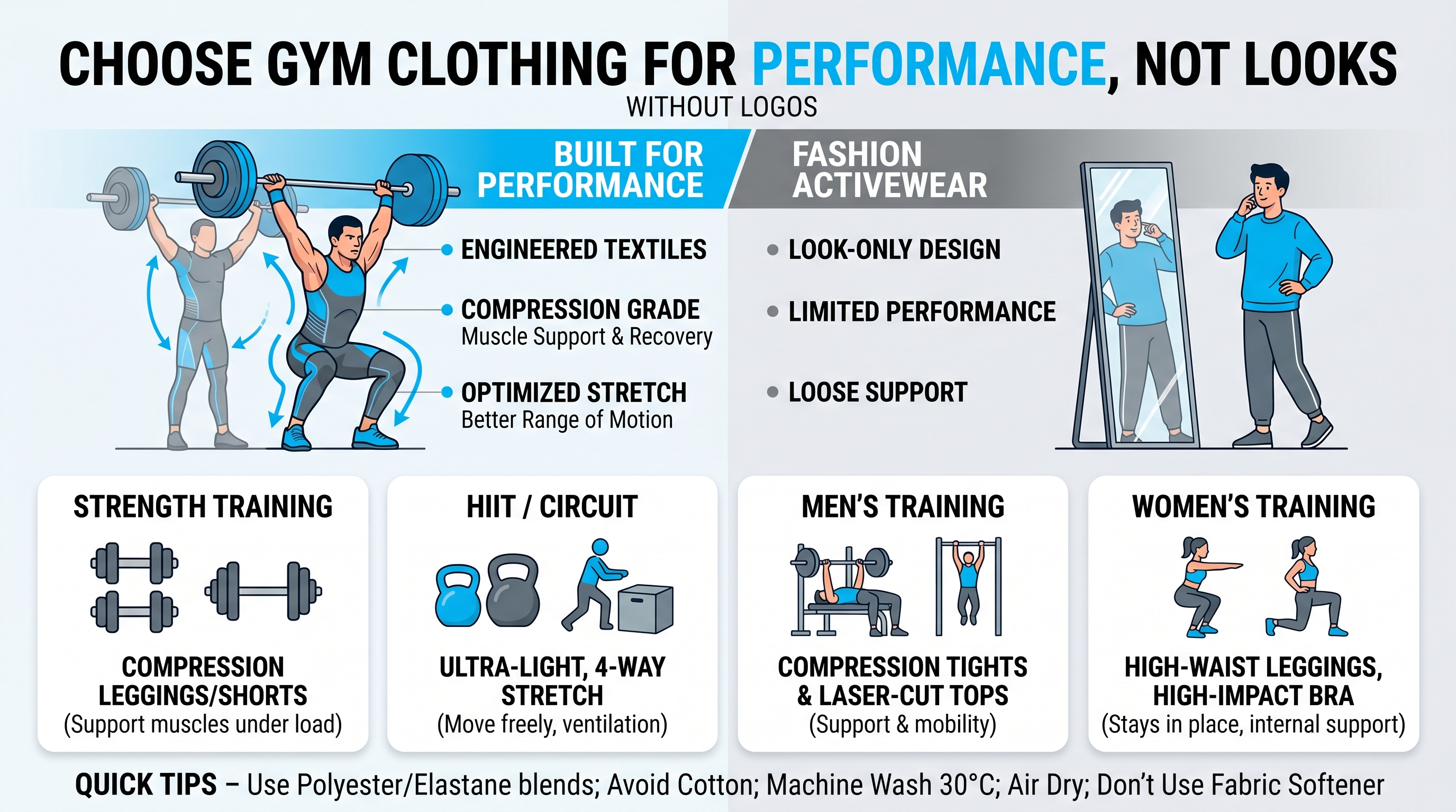 Image of Gym Clothing for Men & Women | Performance Activewear — Gym Aesthetics