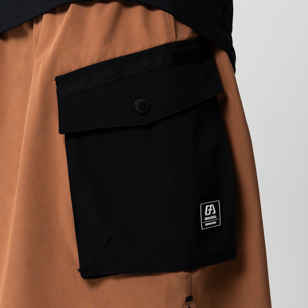 Image of Activewear 2in1 Farblock Cargorock für Damen