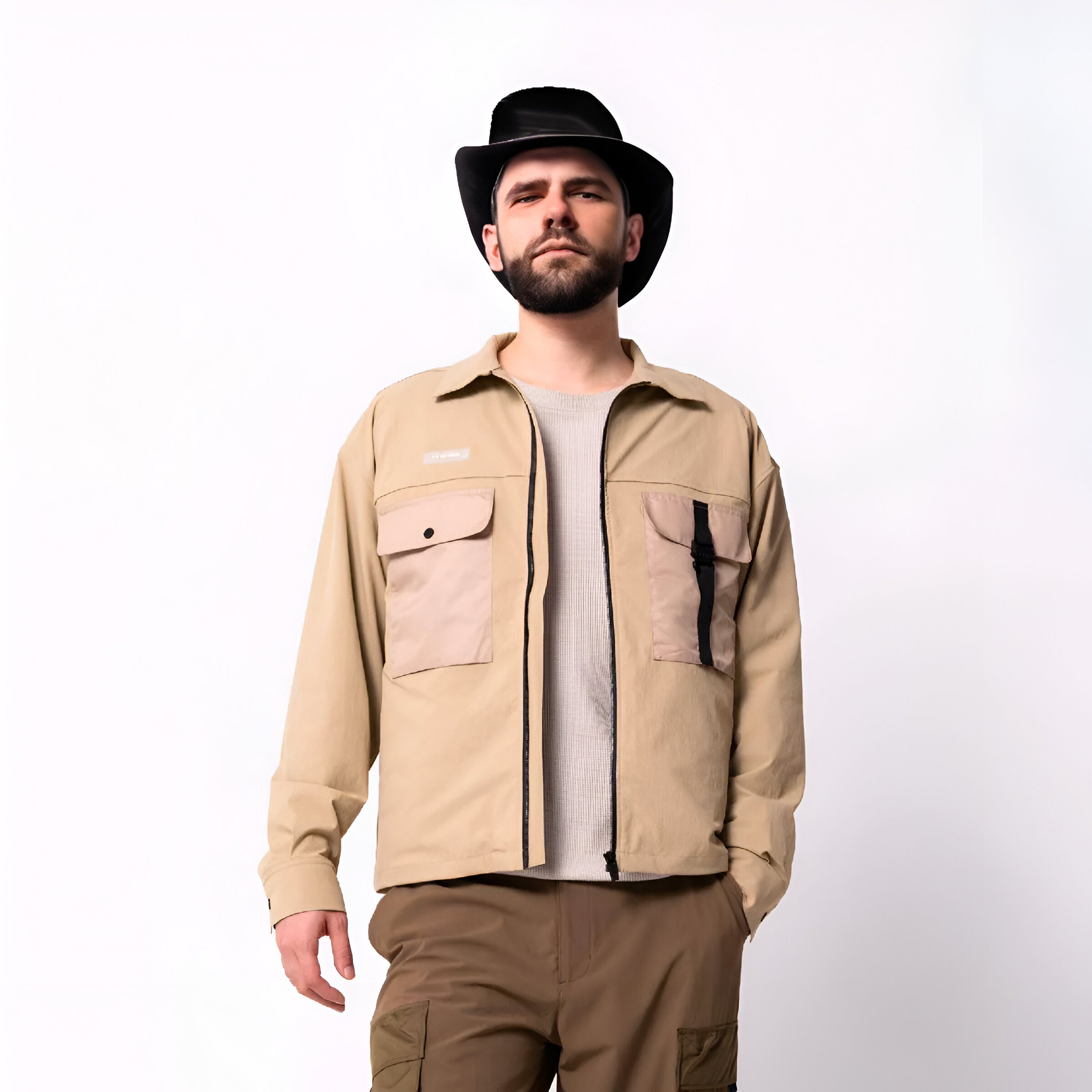 Image of 2in1 Functional Trendy Jacket Detachable Vest for Men