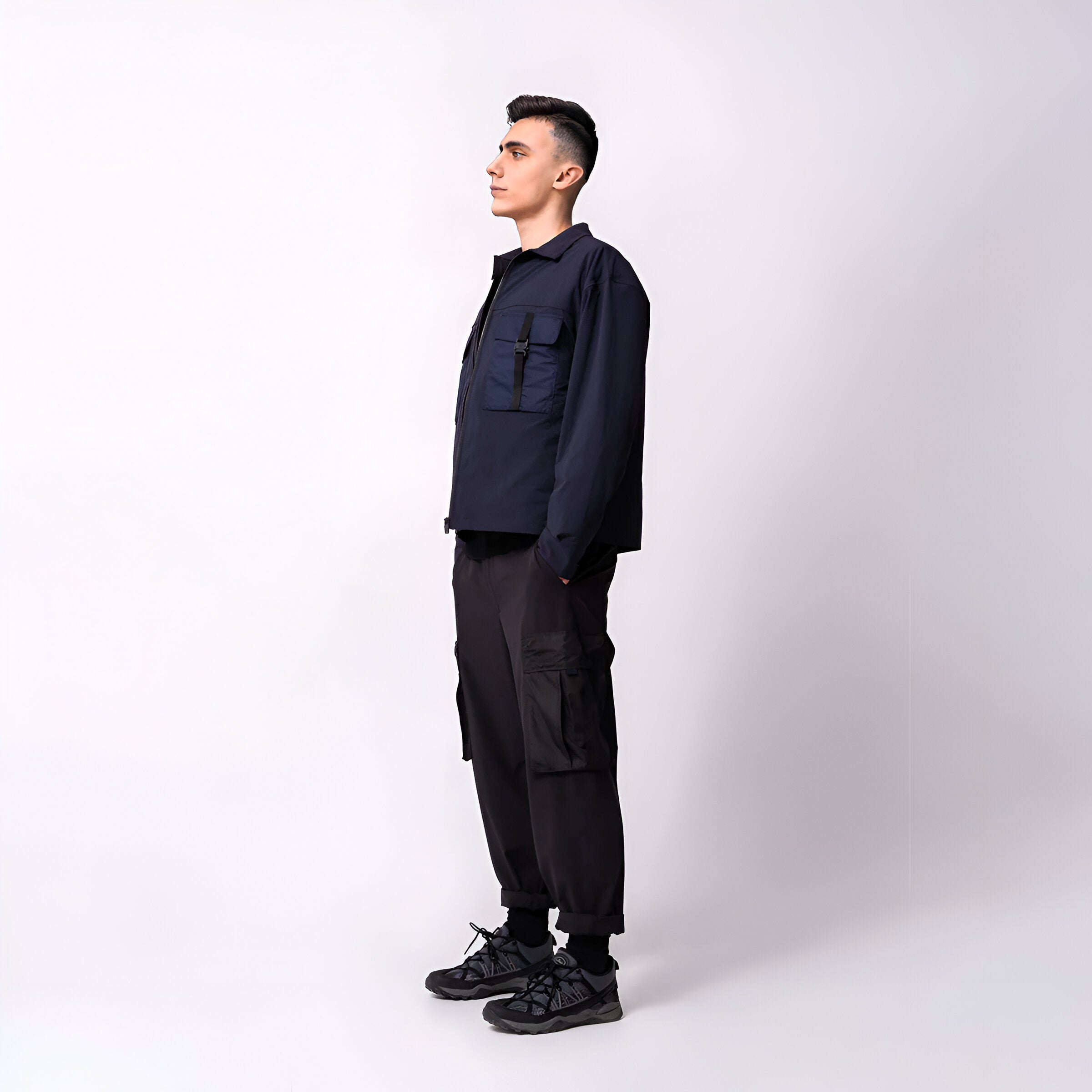 Image of 2in1 Functional Trendy Jacket Detachable Vest for Men