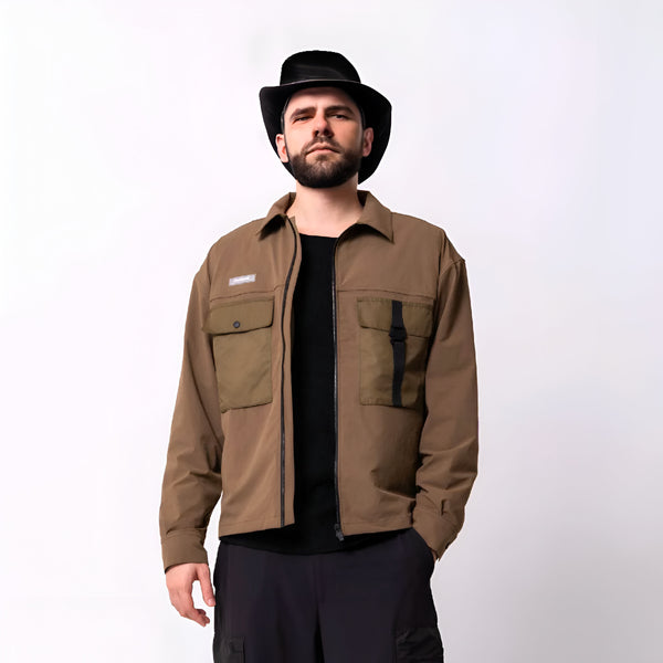 2in1 Functional Trendy Jacket Detachable Vest for Men