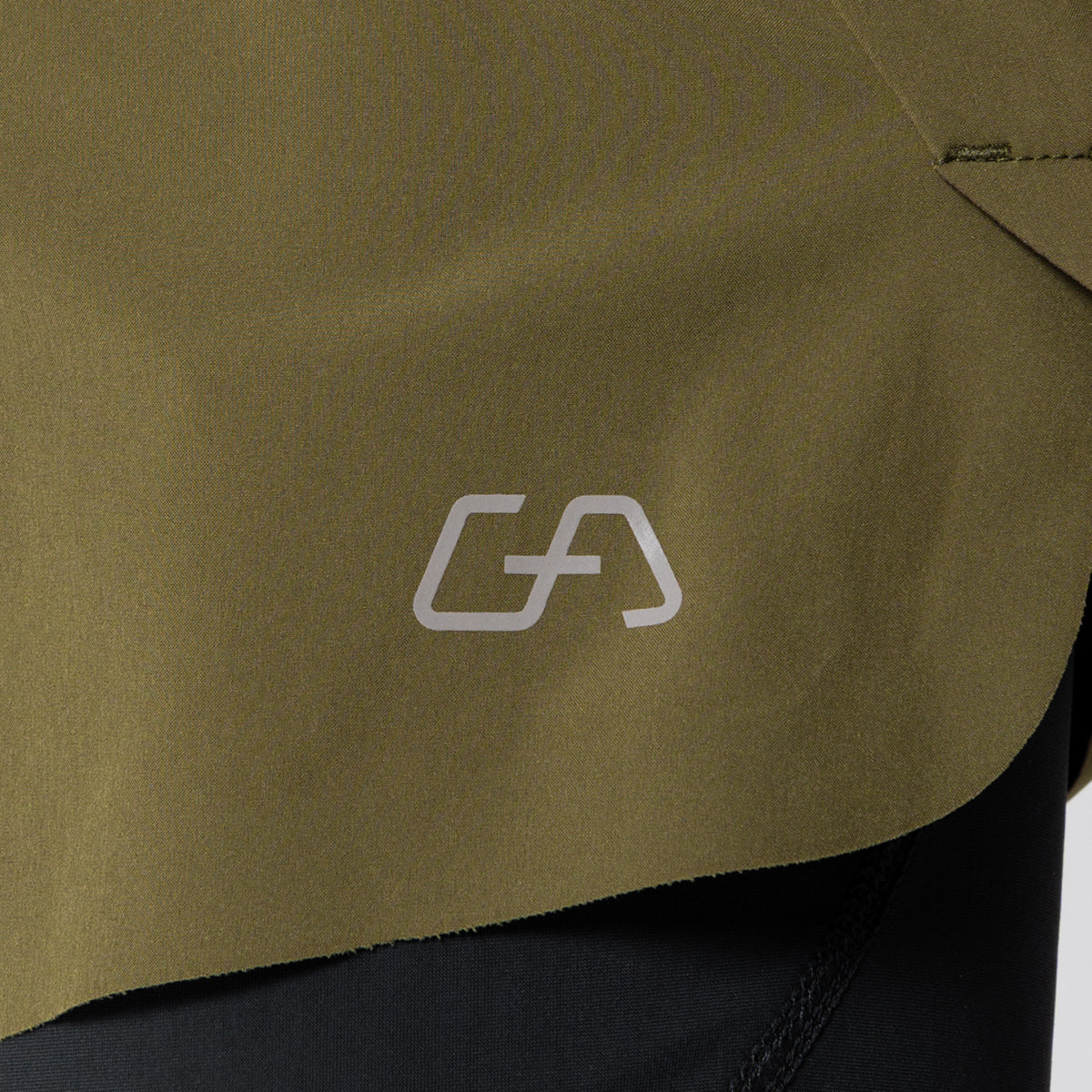 Image of Aktivkleidung 2in1 Farbblock Laufhosen für Damen