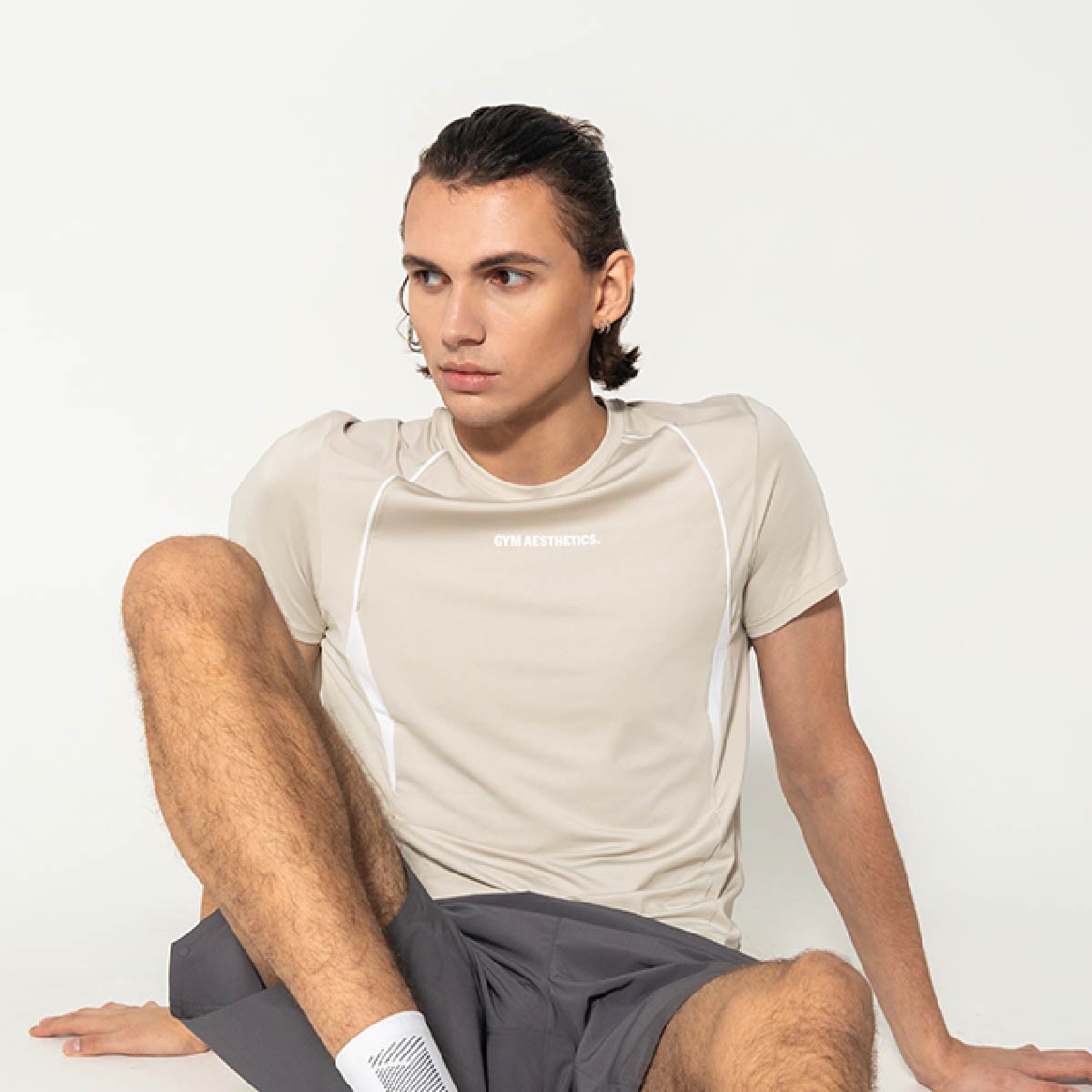 Image of GA Tech Activewear Performance Breathable Mesh Blocking T Shirt for Men