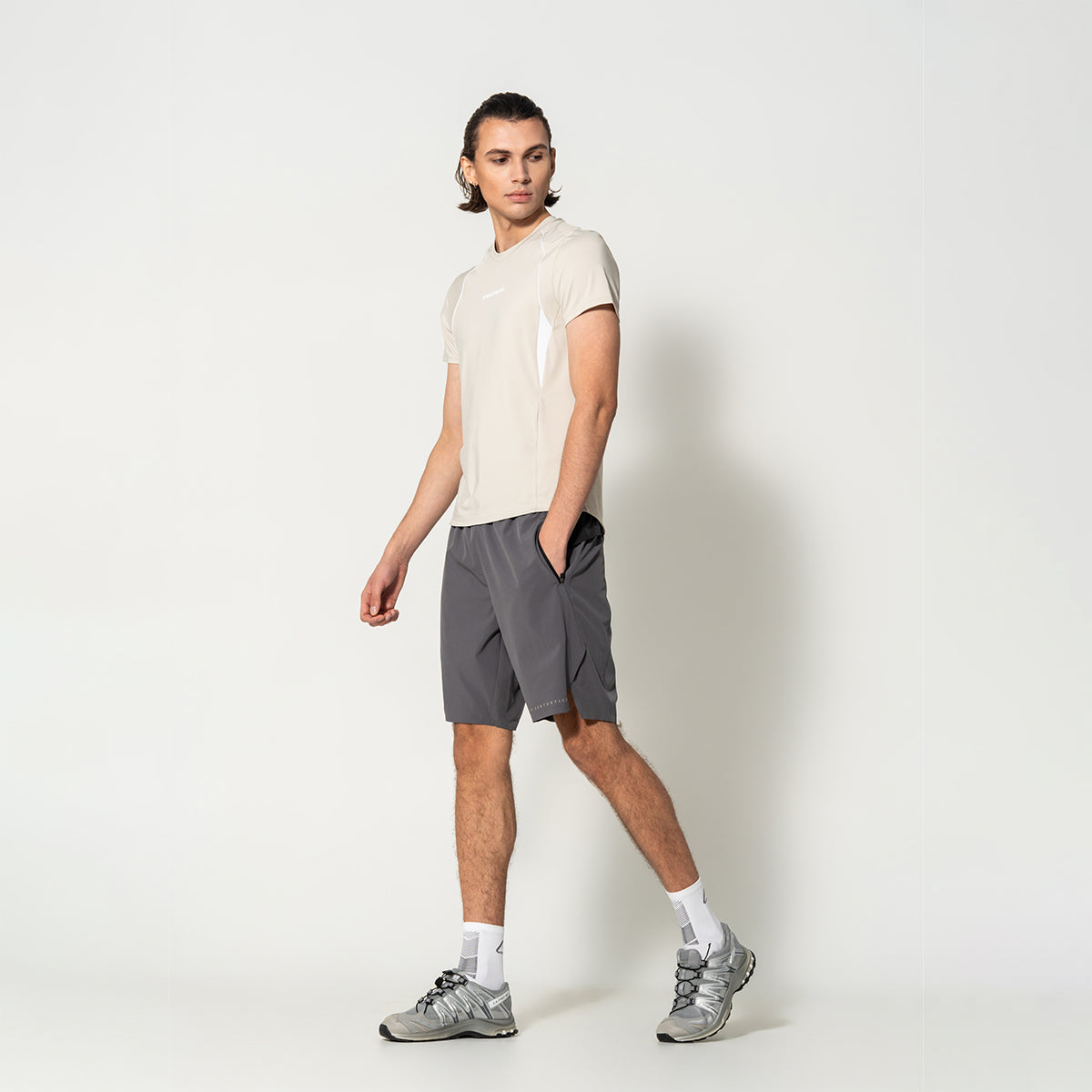 Image of GA Tech Activewear Performance Breathable Mesh Blocking T Shirt for Men