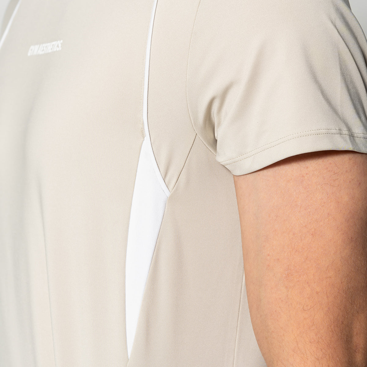 Image of GA Tech Activewear Performance Breathable Mesh Blocking T Shirt for Men