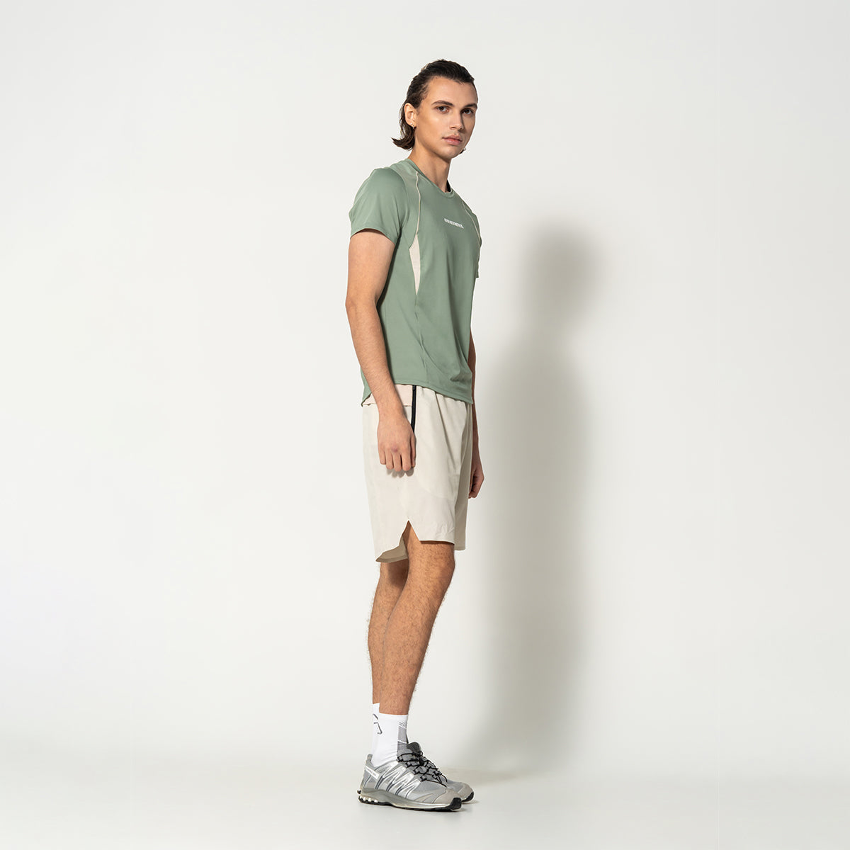 Image of GA Tech Activewear Performance Breathable Mesh Blocking T Shirt for Men