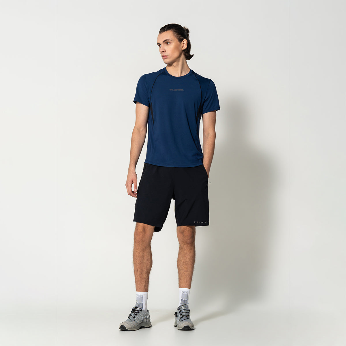 Image of GA Tech Activewear Performance Breathable Mesh Blocking T Shirt for Men