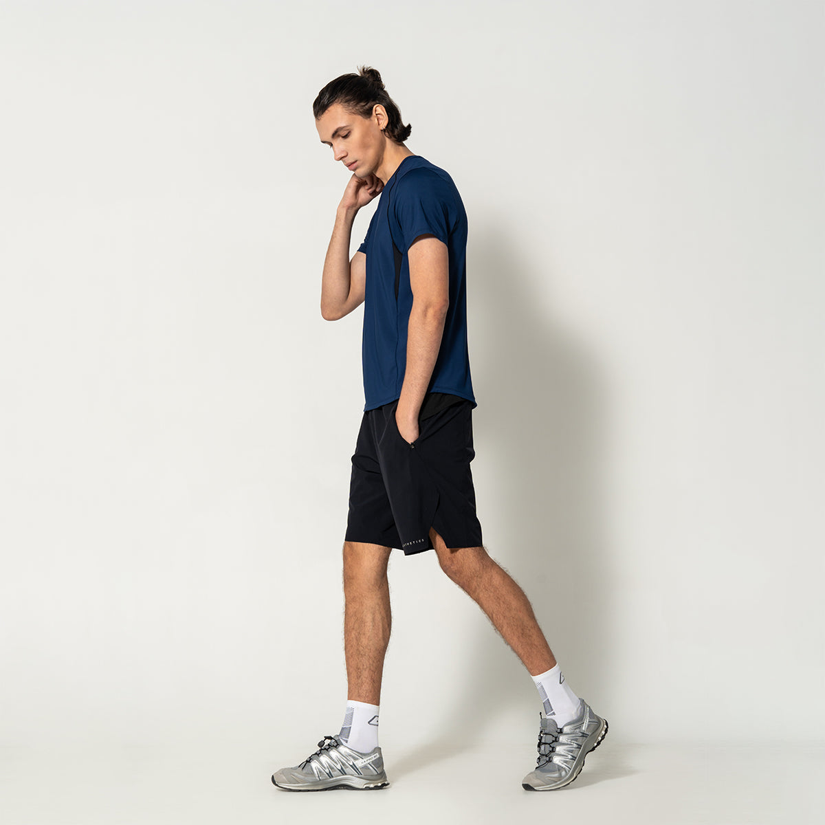 Image of GA Tech Activewear Performance Breathable Mesh Blocking T Shirt for Men