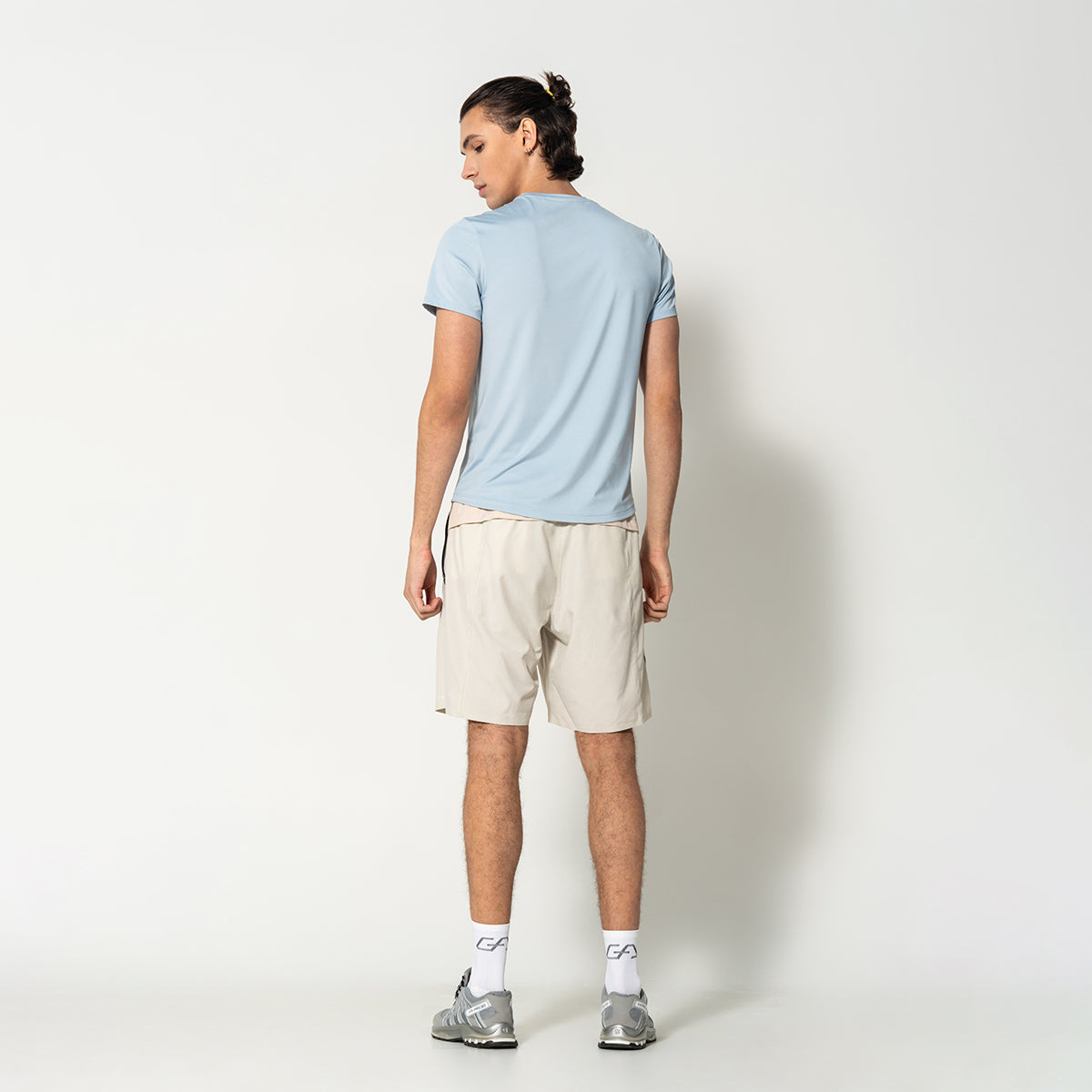 Image of GA Tech Activewear Performance Breathable Mesh Blocking T Shirt for Men