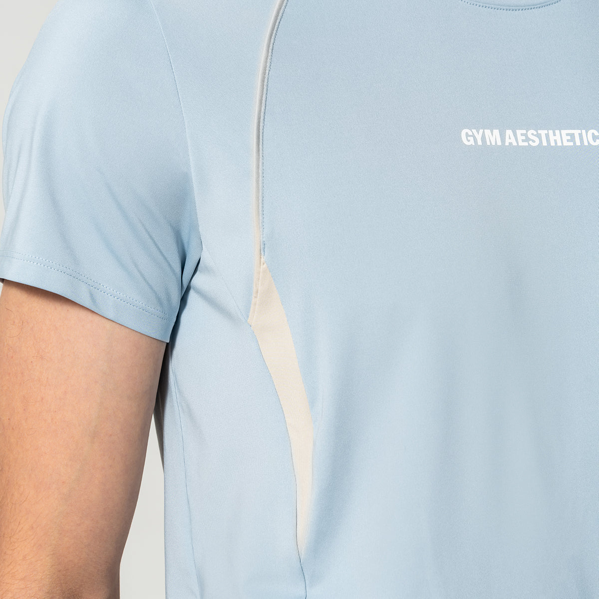 Image of GA Tech Activewear Performance Breathable Mesh Blocking T Shirt for Men