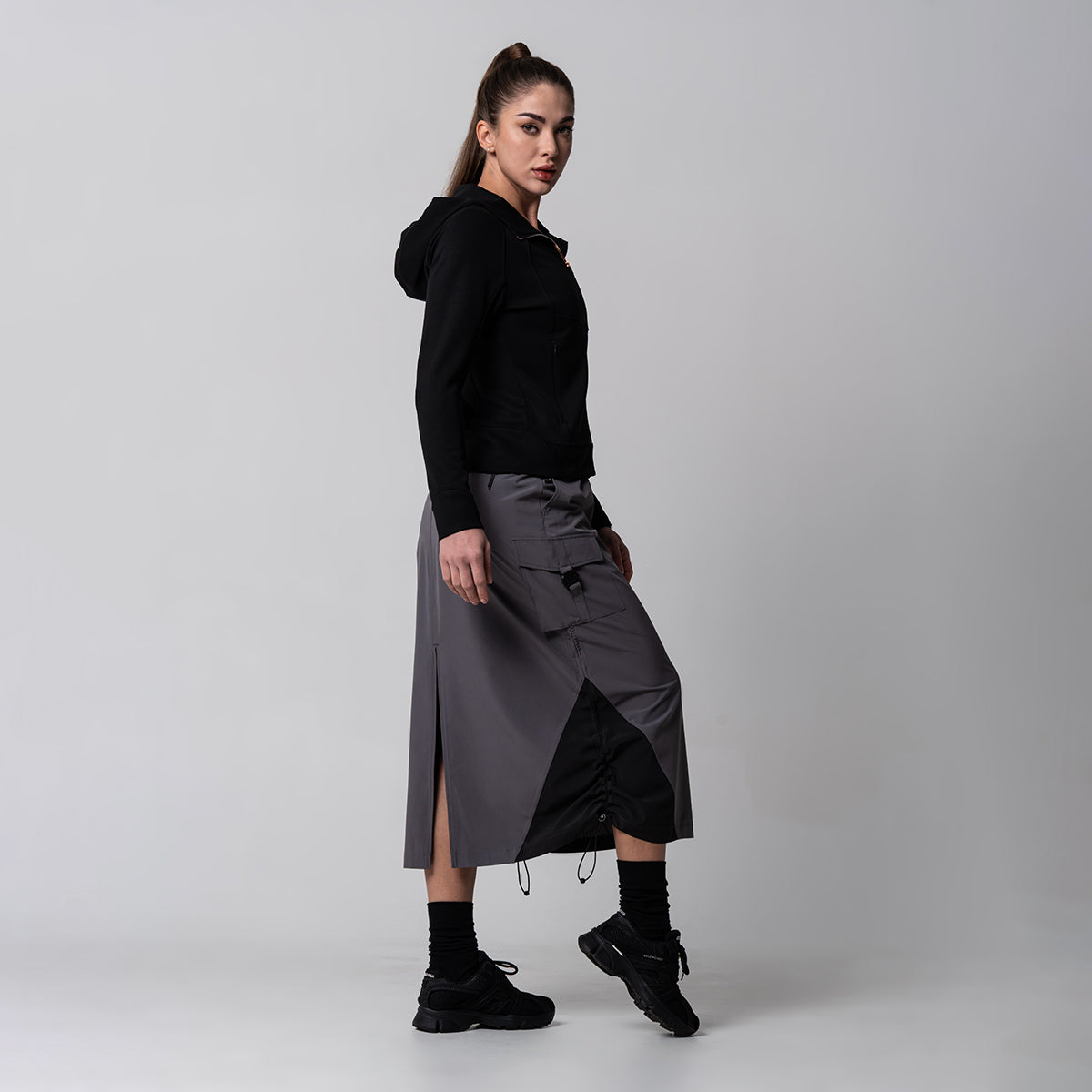 Athleisure Fancy Logo Jacket for Women