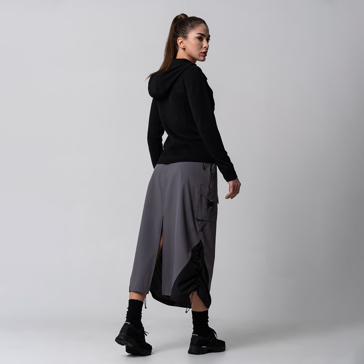 Image of Athleisure Fancy Logo Jacket for Women