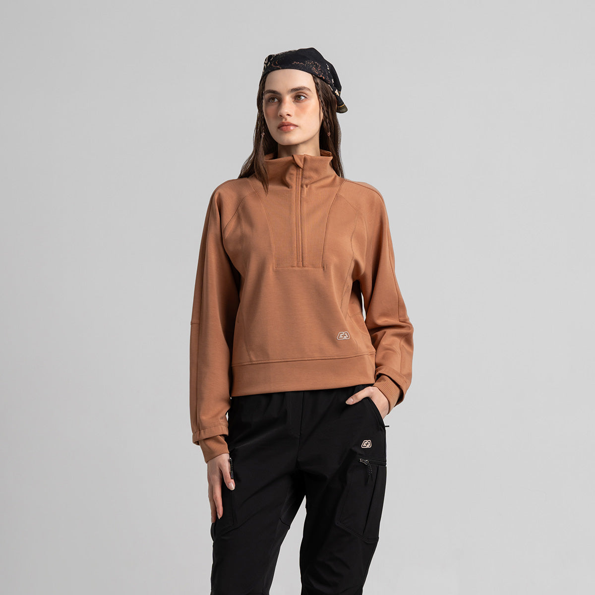 Image of Trendiges Athleisure-Sweatshirt für Damen