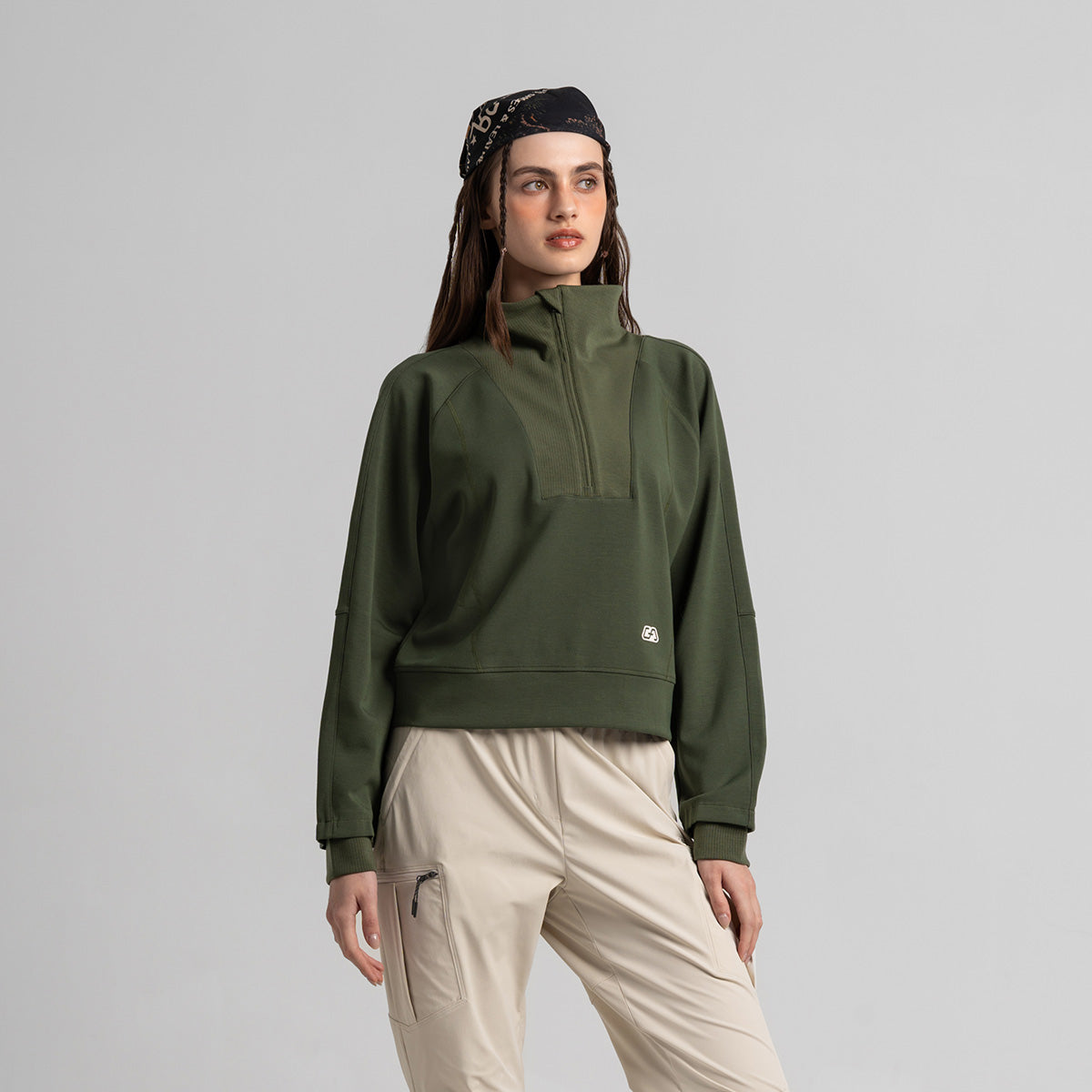 Image of Trendiges Athleisure-Sweatshirt für Damen