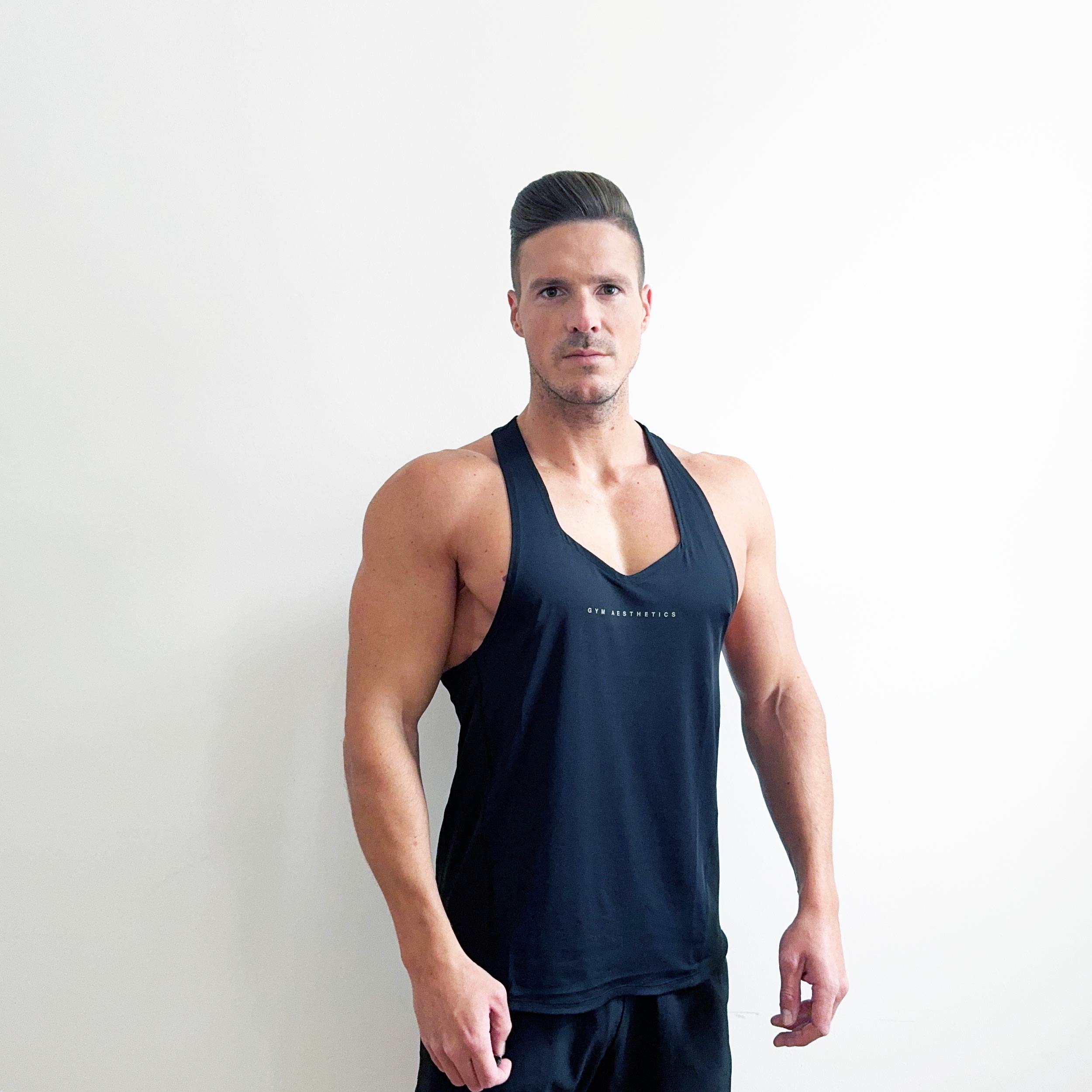 Image of GA Tech Body Builder Essential Stringer Y Back for Men