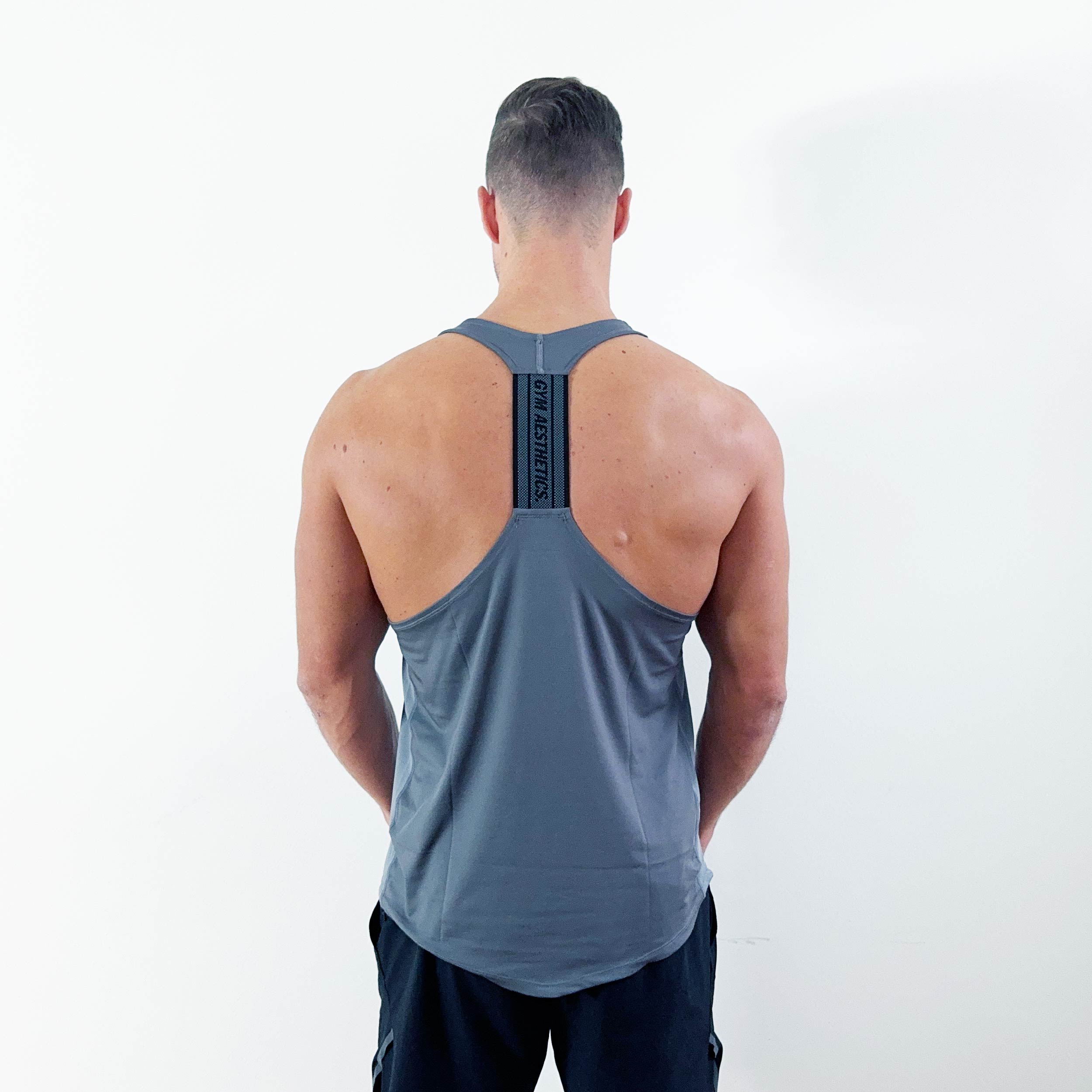 Image of GA Tech Body Builder Essential Stringer Y Back for Men