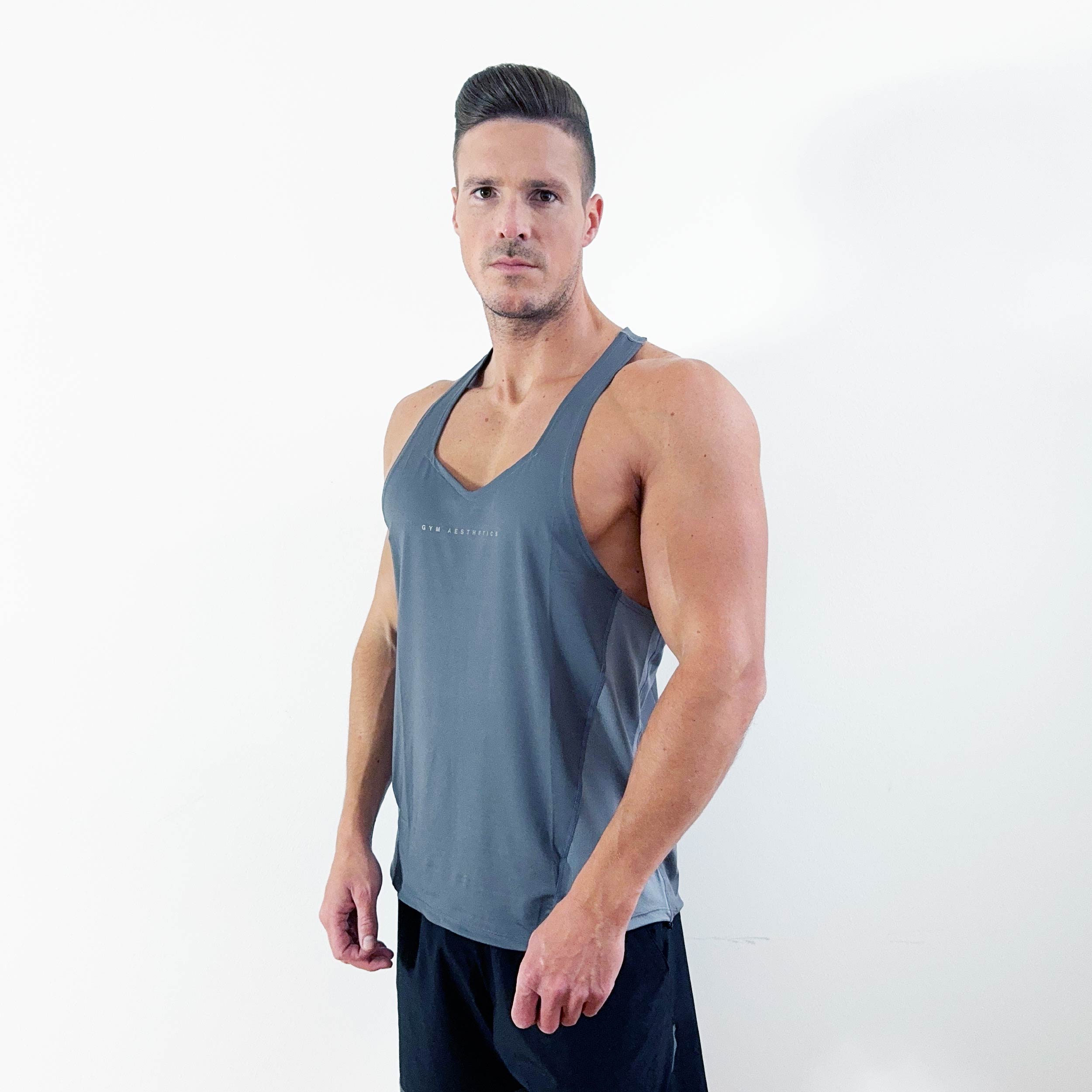 Image of GA Tech Body Builder Essential Stringer Y Back for Men