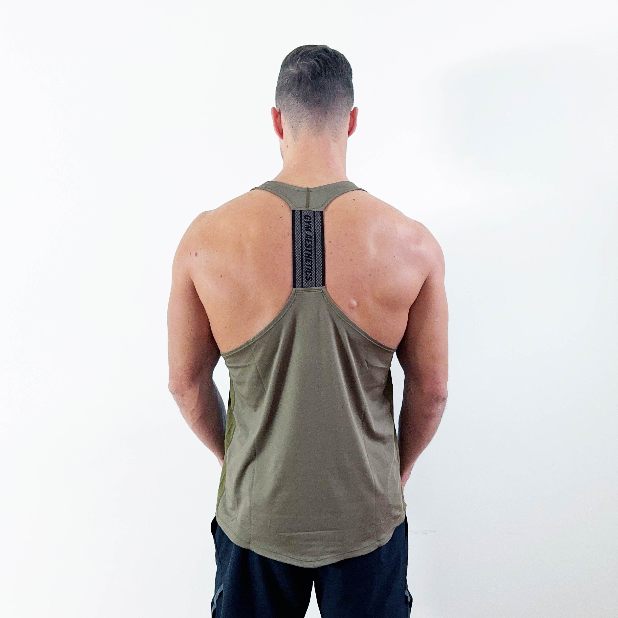 Image of GA Tech Body Builder Essential Stringer Y Back for Men