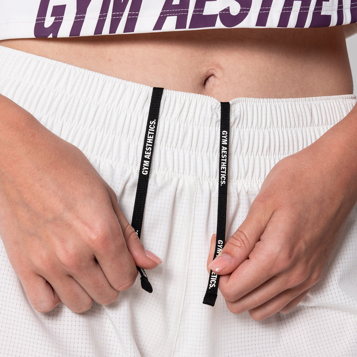 Image of Breathable Activewear Brief-Lined  3 inch Running Shorts for Women