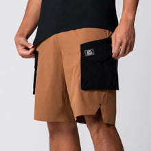Load image into Gallery viewer, Color Blocking Functional Cargo 9 inch Running Shorts for Men
