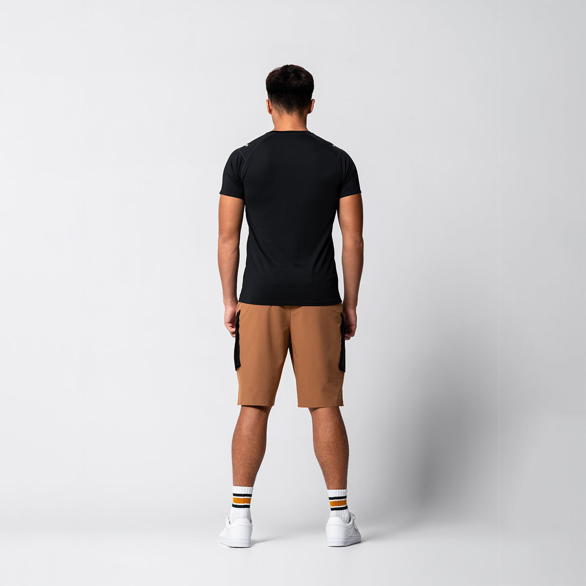 Farbblockierung Funktional 9 inch Sporthosen für Herren