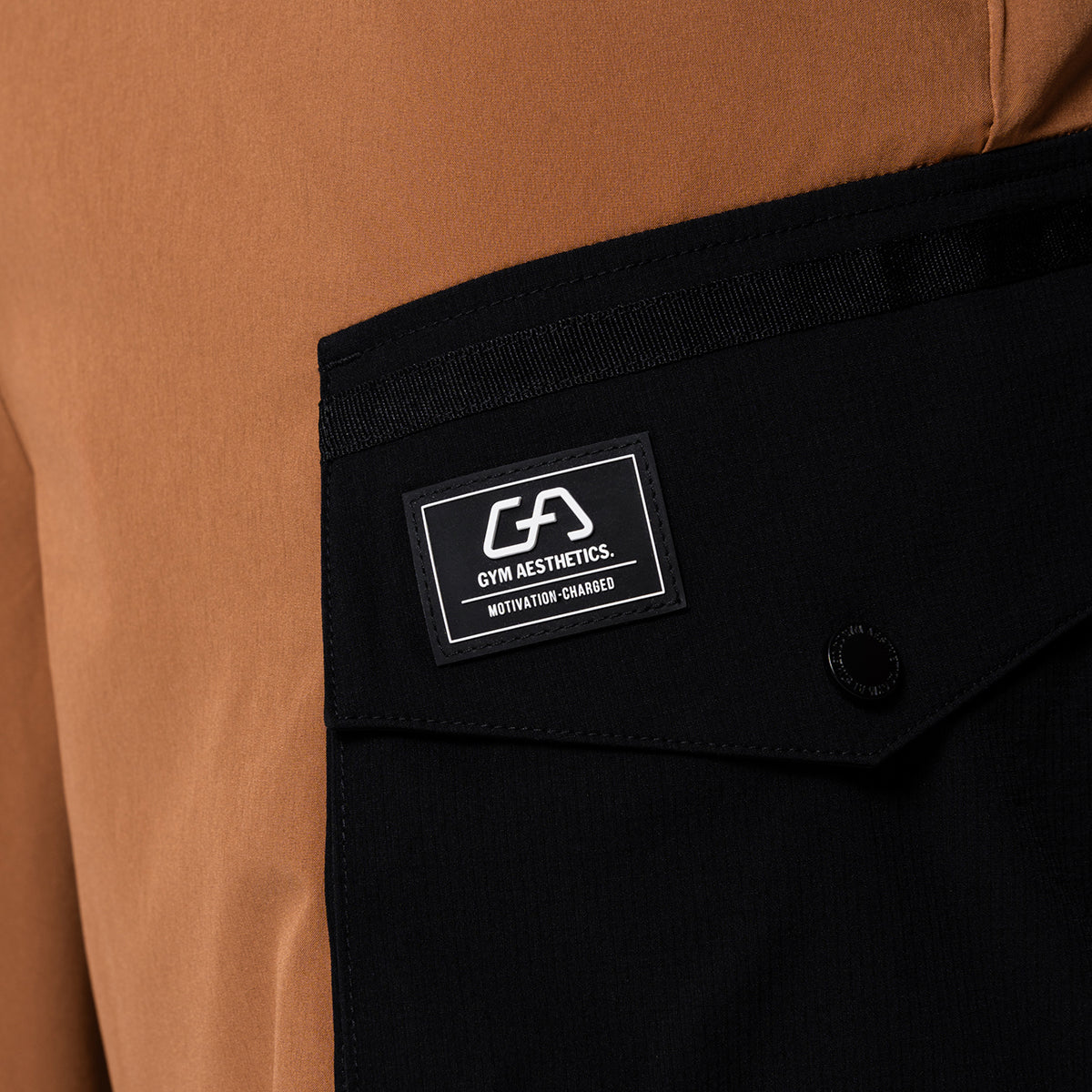 Farbblockierung Funktional 9 inch Sporthosen für Herren