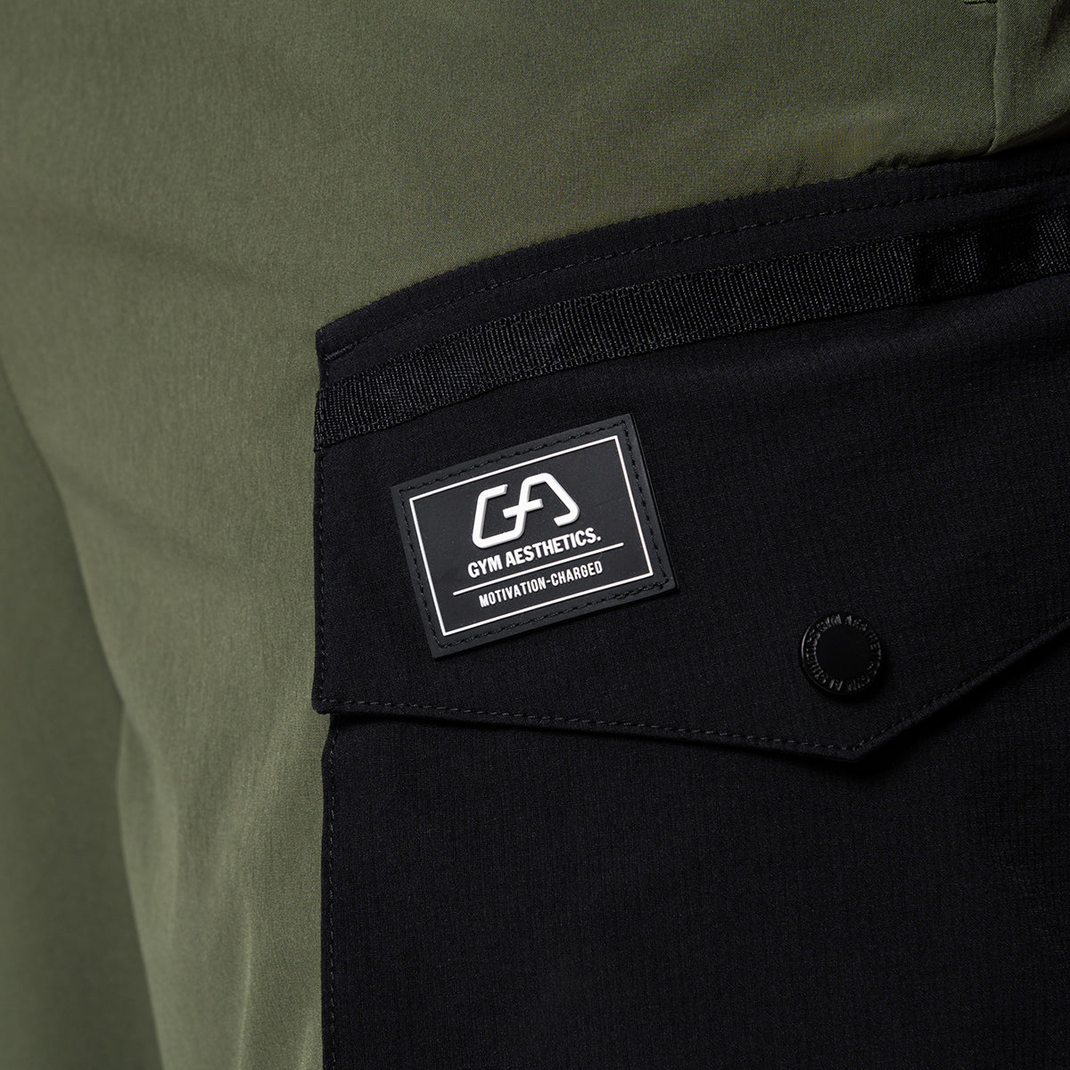 Farbblockierung Funktional 9 inch Sporthosen für Herren