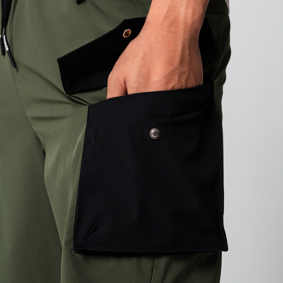 Farbblockierung Funktional 9 inch Sporthosen für Herren