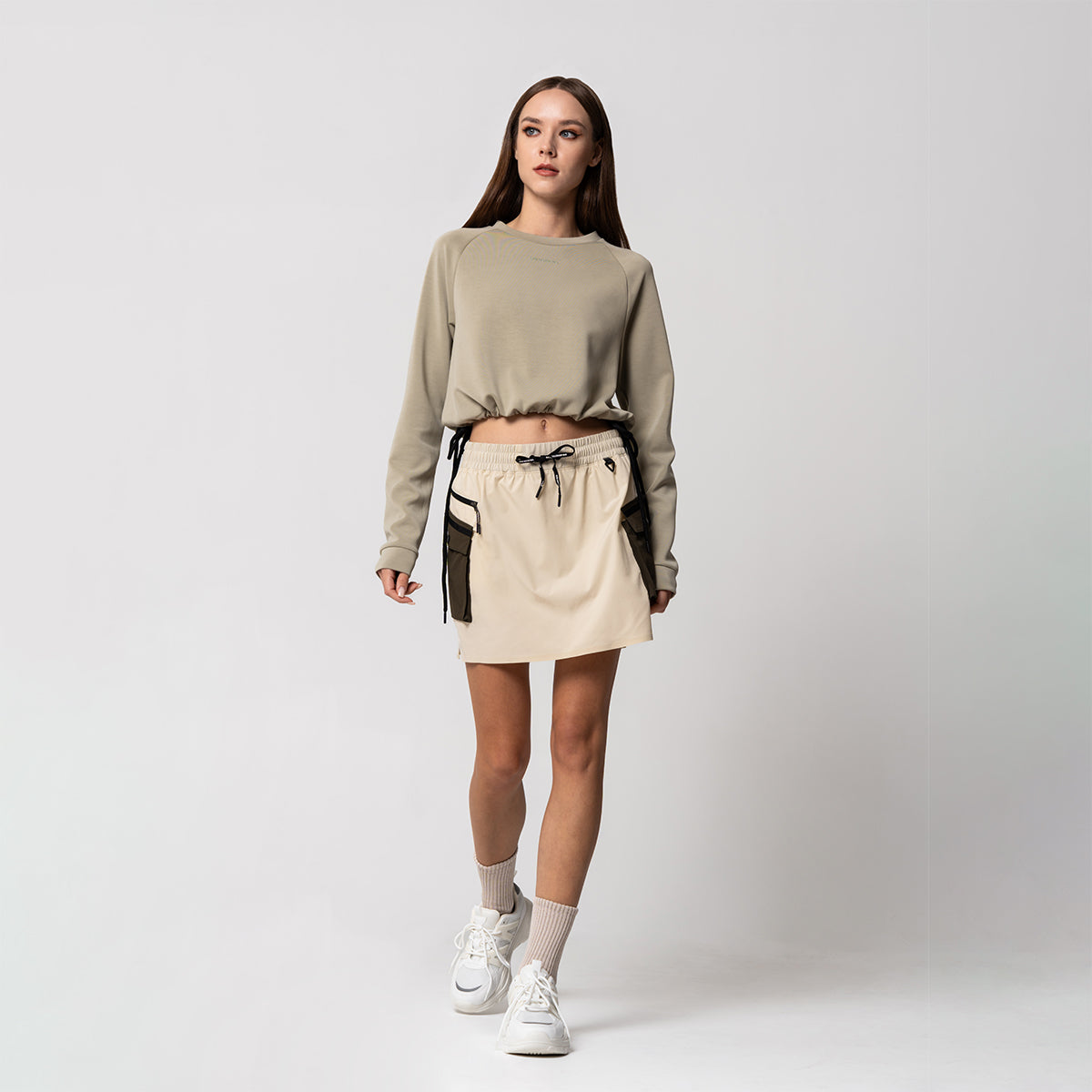 Cropped Everyday Wears Sweatshirt for Women