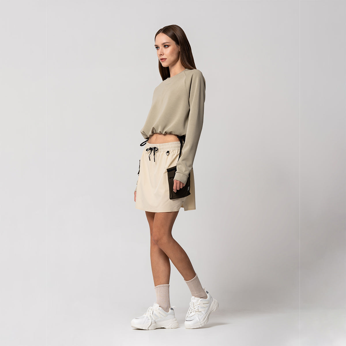 Cropped Everyday Wears Sweatshirt for Women
