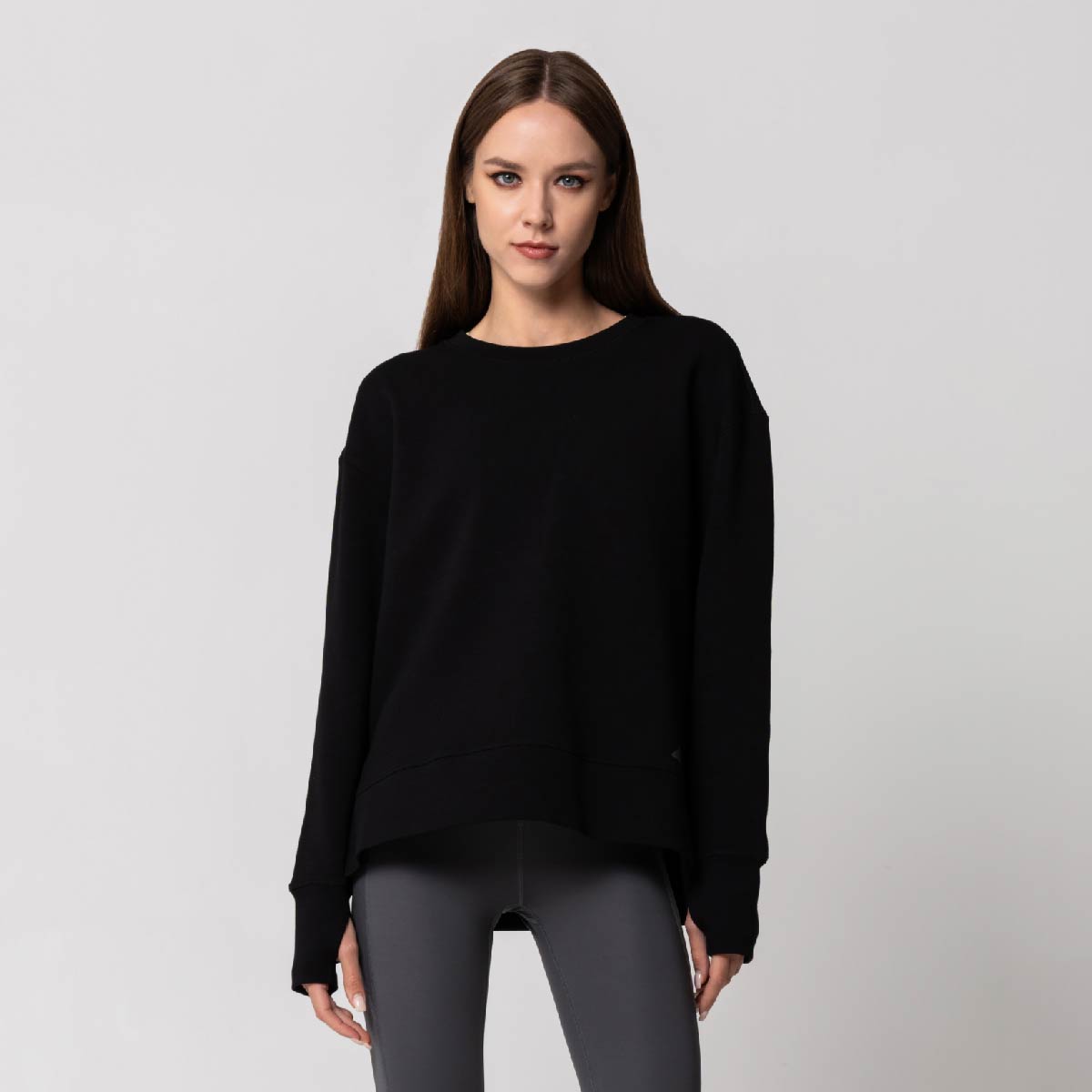 Image of Verlängertes Alltagssweatshirt für Frauen