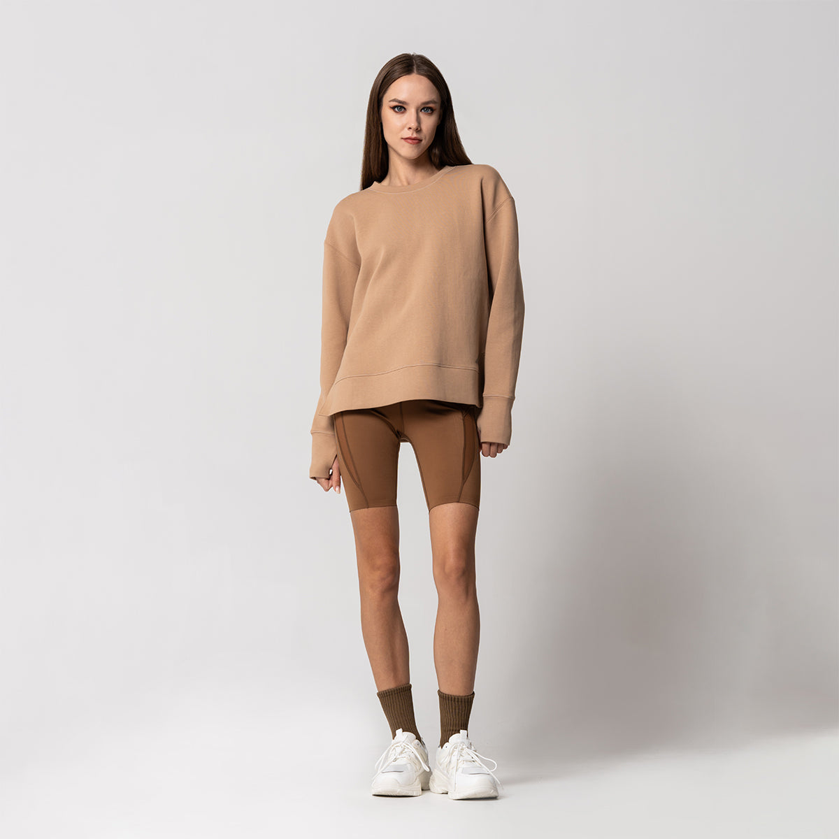 Image of Verlängertes Alltagssweatshirt für Frauen