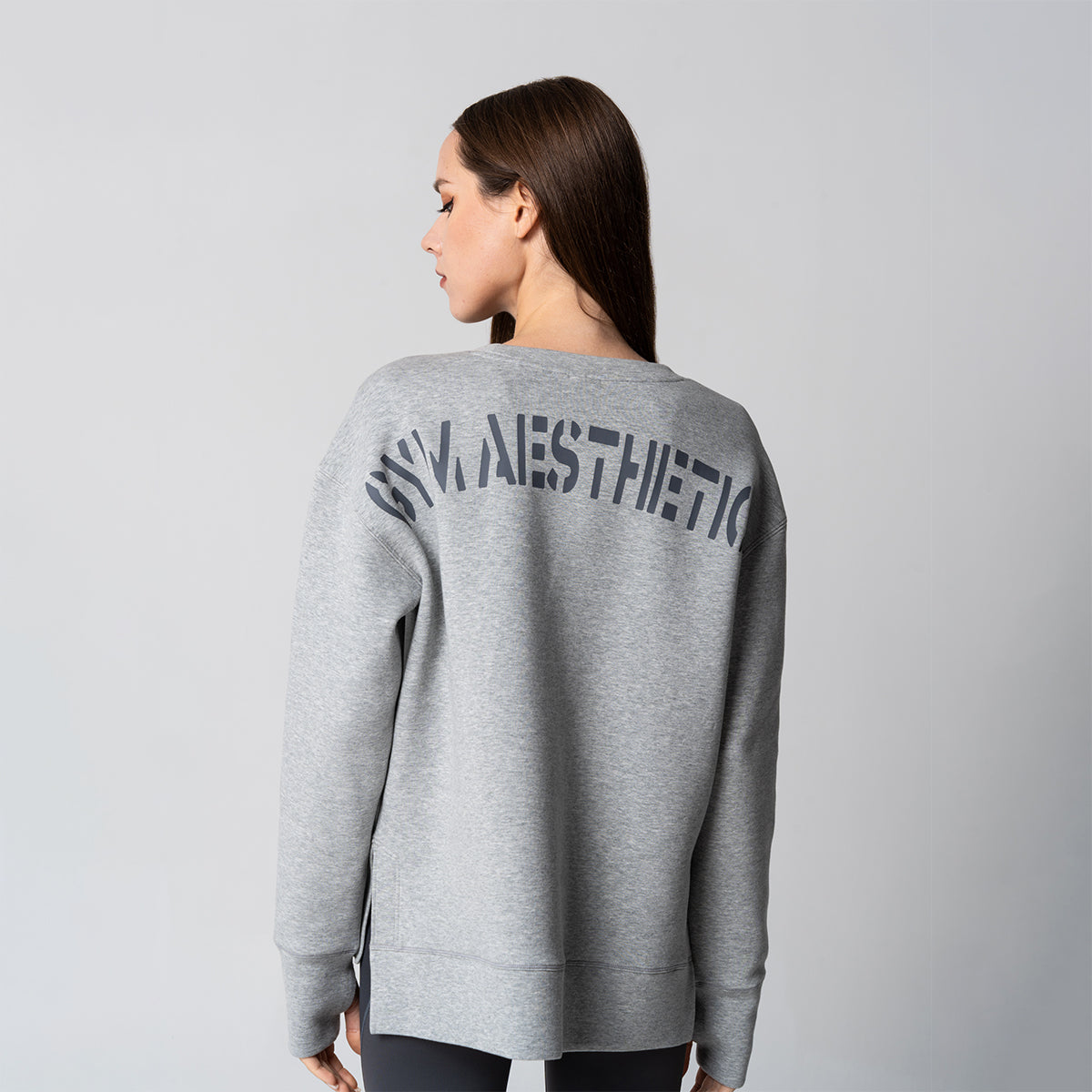 Image of Verlängertes Alltagssweatshirt für Frauen